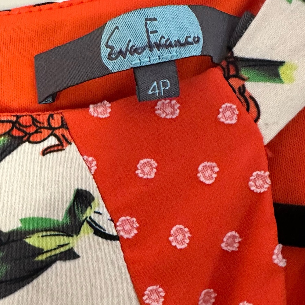 Anthropologie Pineapple Dress 4P Halter Cut Out Lined w/pockets Pinup Rockabilly - Picture 2 of 7